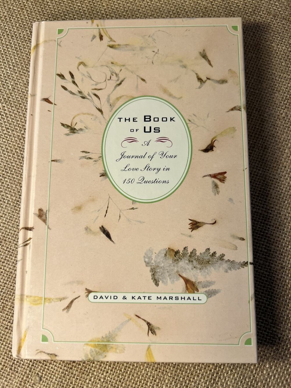 The Book Of Us-A Journal of Your Love Story in 150 Questions-NEW
